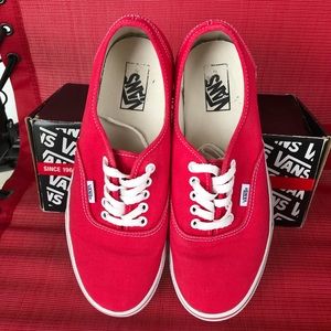 Red Vans